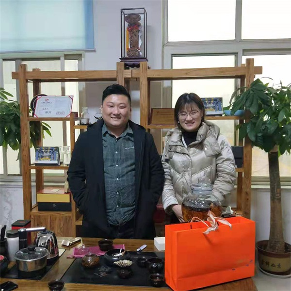客戶(hù)合影